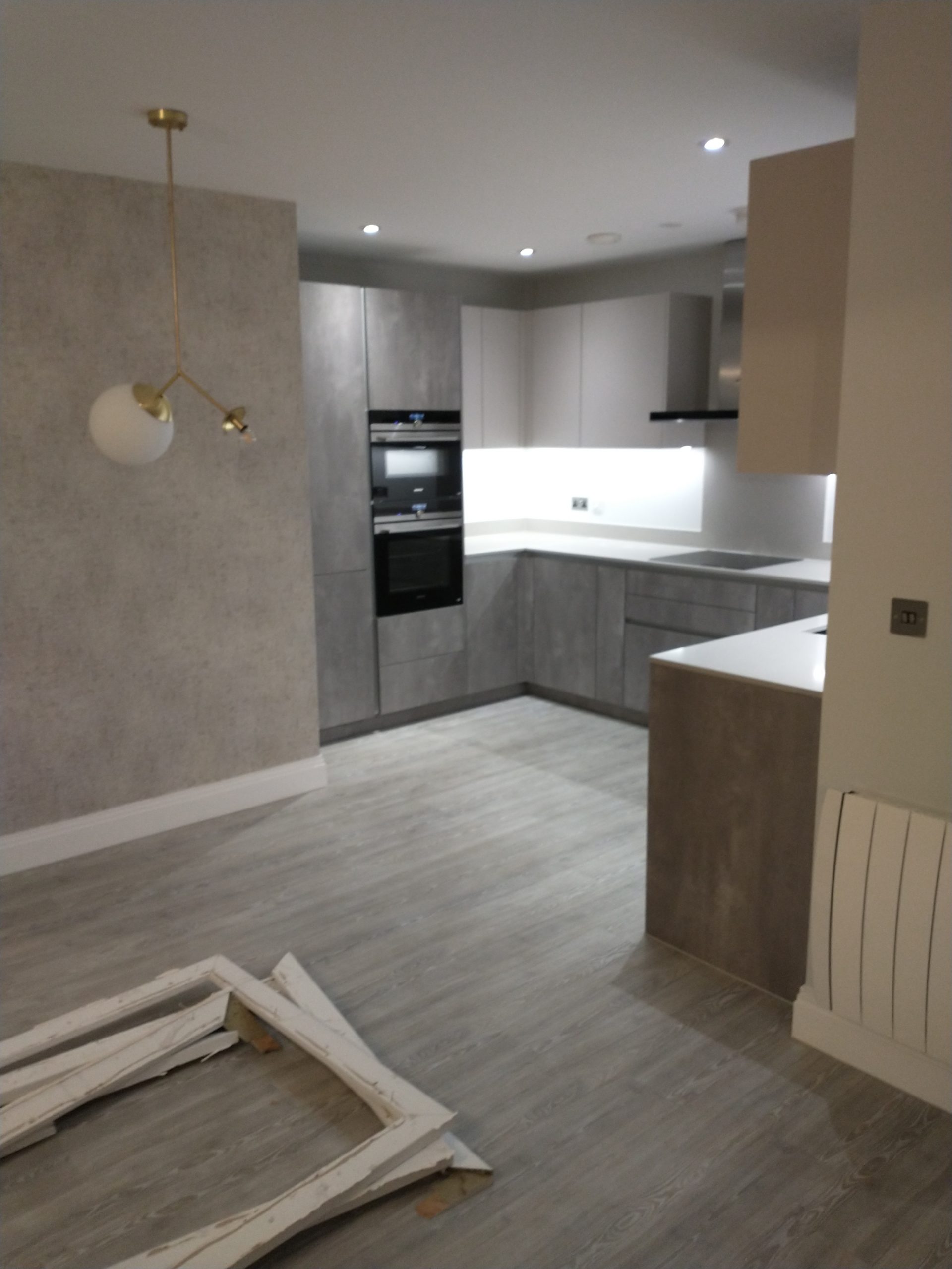 Bespoke kitchen installation